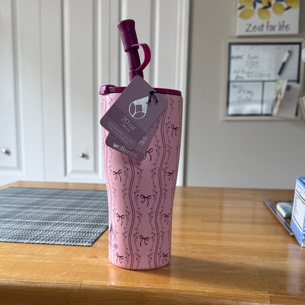 Wellness Pink Insulated Tumbler